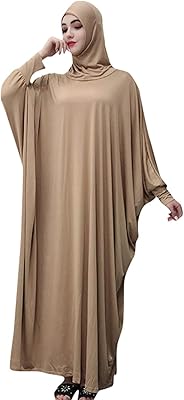 Prayer dress A piece for women Abaya Muslim Muslim with hijab.. Shop with confidence at DIAYTAR NIGERIA, enjoying competitive prices and delivery within 8 days.