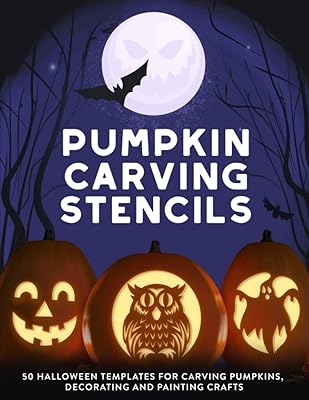 Pumpkin sculpture stencils: 50 Halloween models to sculpt pumpkins, decorate and paint craft objects.. DIAYTAR NIGERIA brings the market to your fingertips with affordable prices and swift delivery services.