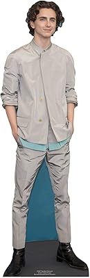 Star Cutouts Ltd CS847 Timothée Chalamet Carton Carton Mini Star Height 90 cm Width 29 cm, Multicolor.. Shop smart, shop DIAYTAR - Nigeria's most affordable e-commerce platform with nationwide delivery.