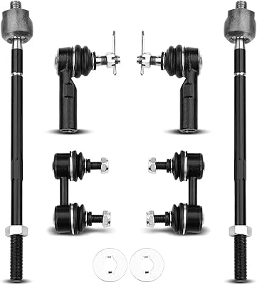 A-Before 6-room quality suspension kit, interior and exterior interior and exterior steering connecting rod with Toyota Rav4 96-00 Corolla 93-02 Chevrolet Prizm 98-02.. Discover endless possibilities with DIAYTAR NIGERIA's comprehensive selection and reliable shipping.