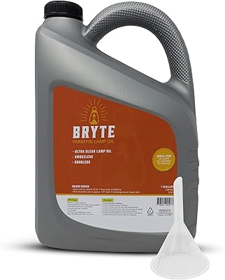 Britt paraffin lamp oil - smoke -free paraffin oil, odorless, clean and transparent for inner and exterior use, funnel included, 1 Gallon.. Your everyday shopping destination, DIAYTAR NIGERIA offers unbeatable value with quick delivery times.