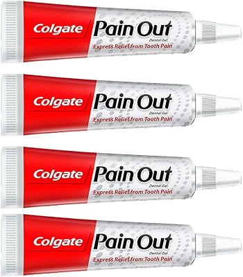 Colgate Pain Out - Relief of teeth - 10 ml (Pack of 4).. Experience retail therapy without the financial stress at DIAYTAR NIGERIA's budget-friendly marketplace.