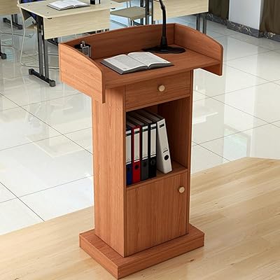 Na podium stand for classroom, luxury wooden podium with drawer, service podium, standing reading desk, 48 -inch long podium for churches, c.. Shop from anywhere in Nigeria and receive your DIAYTAR purchases at affordable prices within a week.