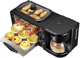 3 -in -1 breakfast machine with free hob - includes a fryer, oven and coffee maker.. Shop smarter with DIAYTAR NIGERIA's comprehensive catalog and budget-friendly 5-8 day delivery.