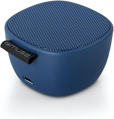 Muse M-305 BTB 3W Mini Large Bluetooth speaker portable with selfie remote control, blue.. DIAYTAR NIGERIA: Connecting Nigerians with affordable products through our expansive e-commerce platform.