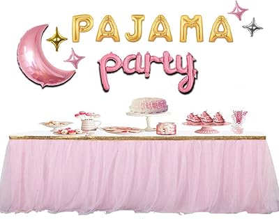 Pyjama celebration decorations, Pyjama party balloons for girls, banner on the theme of the pajama mask for sleep and spa, birthday, bridal and chicken party, party supplies for adults, 14 plastic pieces Kinsley (gold, pajamas).. Shop with confidence at Nigeria's leading affordable e-commerce platform with reliable delivery services.