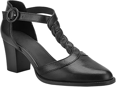 Thick -shaped T -shaped heeled shoes for women.. DIAYTAR NIGERIA combines extensive product options with budget-friendly prices, delivered in 5-8 days.