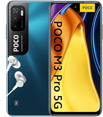 Xiaomi Poco M3 PRO 5G - Smartphone 6+ 128 GB, 6.5 "FHD+ 90 Hz, Mediatek Dimensity 700 with double triple 5G camera, 48MP AI 5000MAH, cool blue (British version+ 2 years warranty))))))).. Your ideal shopping partner, DIAYTAR NIGERIA offers extensive variety with reliable nationwide shipping.