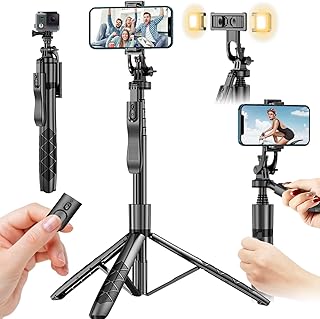 Tecom Selfie for mobile phone from 4.5 to 6.2 inch, extendable up to 160 cm with Bluetooth wireless mobile phone support (L16 black light).. DIAYTAR NIGERIA: Where smart shoppers find everything they need at prices they can afford.
