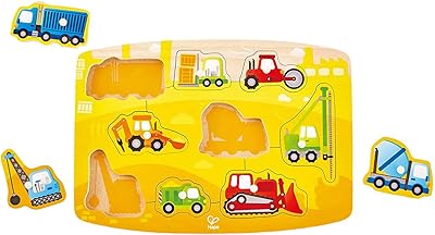 Puzzle Hape Dowel | 10 -room wooden puzzle, educational toy for young children.. With DIAYTAR Nigeria, shopping online is easy, affordable, and fast.