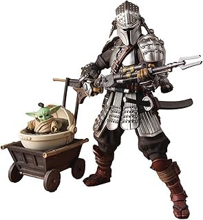 Bandai Spirits Tamashii Nations - Star Wars: The Mandalorian - Mandalorian Ronin and Grogu (armor Beskar), release from the film Bandai Spirits Meshu.. DIAYTAR NIGERIA: Your gateway to affordable shopping with thousands of products delivered nationwide.