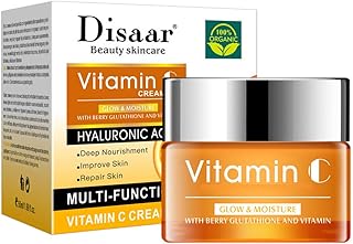 Multifunctional moisturizer with vitamin C and hyaluronic acid Disaar Beauty 50 ml.. Shop for less and receive more with DIAYTAR NIGERIA's expansive e-commerce platform and nationwide delivery.
