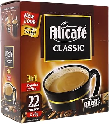 Ali Cafe Classic 3 in 1 regular coffee, 22 x 20 grams.. Why wait? Get your order in 5–8 days with DIAYTAR Nigeria.