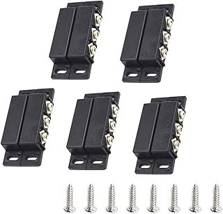 MC-31B Alarm switch with contact sensor for door and window without surface with black alarm switch, set of 5.. DIAYTAR NIGERIA: Making quality accessible to all Nigerians with affordable prices and quick delivery.