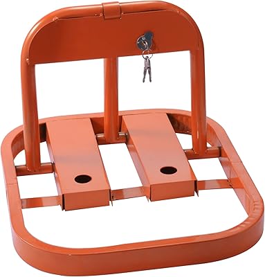 Beauty parking space lock, large foldable and retractable parking barrier, manual parking space lock, robust parking space support, 600 x 500 x 380 mm (style 1).. For everyday items and more, trust DIAYTAR Nigeria.