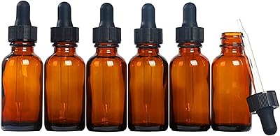 Beauenty 6pcs bottles droppings for essential oils in amber glass with eyes.. No hassle, just shopping — DIAYTAR Nigeria delivers in under 8 days.