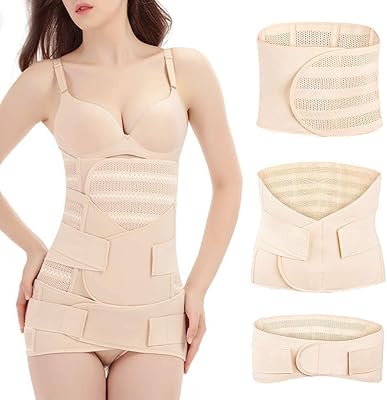 NEHLA 3 in 1 Recovery Support Belt Abdominal Band Corset Wrap Body Shaper for Postpartum Postpartum Size Evolution Belvis Body Support Belt, Beige.. Shop the future with DIAYTAR NIGERIA - thousands of products, unbeatable prices, delivery within a week.