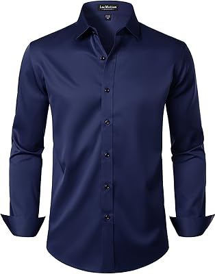 Unwanted formal sham In stretchy man with long sleeves, slim cut, buttoned on the front for wedding.. Your complete shopping companion, DIAYTAR NIGERIA offers extensive selection delivered within the week.
