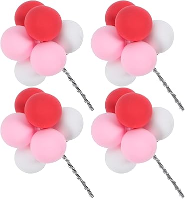 Set of 4 -room ellipi cake decoration balloons, cupcake decorations, bouquet for cake decorations, Mother's Day, wedding, birthday party.. Nigeria's favorite online shopping platform, DIAYTAR offers unbeatable prices and delivery within a week.