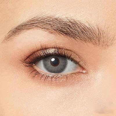 Cosmetic unisex contact lenses Big Eye Circle Contact lenses 12 months disposable + container - 1 pair - gray.. Experience convenient online shopping on DIAYTAR Nigeria — wide selection and affordable delivery.