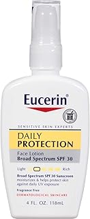 Daily protection lotion of the Eucerin face - SPF 30 with broad spectrum - Hydrates and protects sensitive and dry skin - pump bottle of 4 fl. oz.. Love deals? DIAYTAR Nigeria has you covered with low prices and fast delivery.