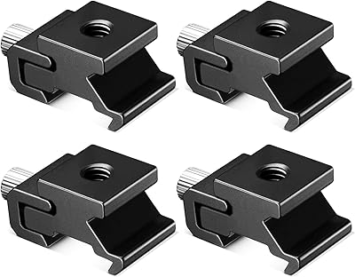 Metal camera support, flexible universal flexible flash support adapter with 1/4 "camera accessories (4 parts).. DIAYTAR NIGERIA: Making online shopping accessible with affordable prices and nationwide delivery service.