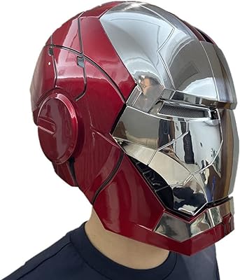 Iron Man Mk5 1: 1 Portable electronic helmet with open and closed mask control.. DIAYTAR NIGERIA: Bringing quality products to every Nigerian home at prices everyone can afford.