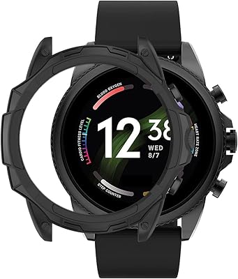 Protective shell compatible with Fossil Watch Generation 6 Size 44 mm and Protector.. Your digital marketplace solution, DIAYTAR NIGERIA delivers quality and value within the week.