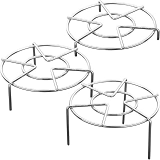 Lot of 3 source stainless steel support 3 robust steam sizes for pressure cooker.. DIAYTAR NIGERIA revolutionizes online shopping with competitive prices and reliable 5-8 day delivery.