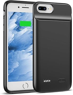 AWH battery shell for iPhone 6S Plus/6 Plus/8 Plus, 4000 mAh portable external loading case for iPhone 6S Plus/6 Plus/8 Plus, Reusable emergency feeding charger case, shipping... Navigate through thousands of products at pocket-friendly prices with DIAYTAR NIGERIA's easy-to-use platform.