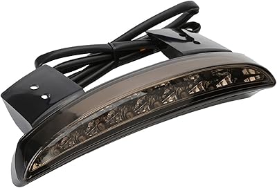 Ankoya LED Motorcycle cutting edge of rear mud feature license plate flashing brake for Harley Sportster XL883N 1200N XL1200V XL1200X (smoked black).. DIAYTAR NIGERIA puts thousands of products at your fingertips with affordable prices and delivery within a week.