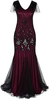 Long vintage sequined dress from the 1920s, evening gates.. DIAYTAR NIGERIA combines extensive product options with budget-friendly prices, delivered in 5-8 days.