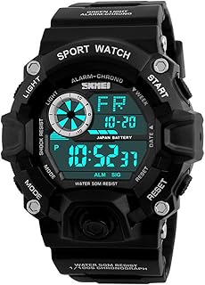 Digital electronic sports watch Water resistant up to 50 meters for men.. DIAYTAR NIGERIA brings a world of products to your fingertips with affordable prices and quick delivery.