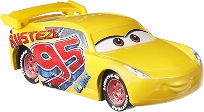 FGD72 Unique figurine molded under yellow pressure from a character from "Cars 3" from Disney.. DIAYTAR NIGERIA: Where value meets variety with reliable nationwide delivery in under 8 days.