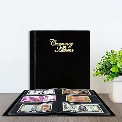 Mahogany banknotes collection album - Superior quality leather back (102 pockets).. DIAYTAR NIGERIA: Where every shopping need is met with affordable prices and timely delivery.