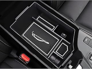 Organizer of Central Shinedown console for Infiniti QX50 2018-2022, ABS armrest box for organizer of Gloves and Secondary Storage Accessories (Black).. DIAYTAR NIGERIA delivers on our promise of variety, affordability, and prompt nationwide shipping.
