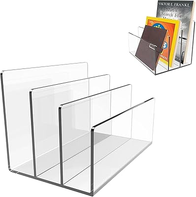 The White Shop Acrylic Wallets with 3 Sections Organizing Files Transparent and Support.. Your one-click solution to affordable shopping, DIAYTAR NIGERIA delivers quality products nationwide.