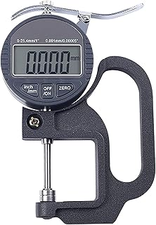 Numerical micrometer thickness gauge percentage gauge digital thickness head plate with slide thickness gauge 0.001mm leather paper measurement measurement tools.. Shop smart with DIAYTAR NIGERIA's vast selection and enjoy affordable shipping in just 5-8 days.