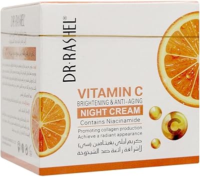 Lightening anti-aging night cream with vitamin C Dr. Rashel, 50 g.. DIAYTAR NIGERIA makes quality accessible with low prices and reliable 5-8 day nationwide delivery.