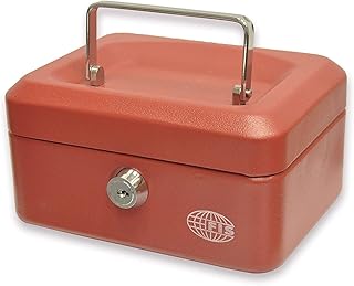 FIS FIS FSCPTS0034RE steel piggy bank with 6 inch key lock, 152 mm x 115 80 mm, red.. Discover the convenience of DIAYTAR NIGERIA's vast product range delivered affordably in 5-8 days.