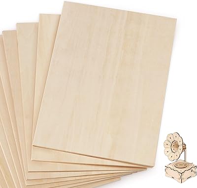 10 linden plates, 1/16 "x 8" x 12 ", thin plywood leaf for cricket manufacturer, architecture models, crafts, wood combustion, school projects.. DIAYTAR NIGERIA puts thousands of products at your fingertips with affordable prices and delivery within a week.
