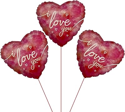 3 aluminum balloons in the shape of a heart i love you, 18 inch size for Valentine's Day.. Transform your shopping experience with DIAYTAR NIGERIA's vast product selection delivered at unbeatable prices.