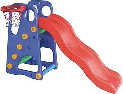 2 in 1 slide to play indoors and outdoors with a multicolored basketball toy for children from RBW toys, the best toboggan rbwtoy16343.. Discover why DIAYTAR NIGERIA is the smart shopper's choice for affordable products delivered nationwide.