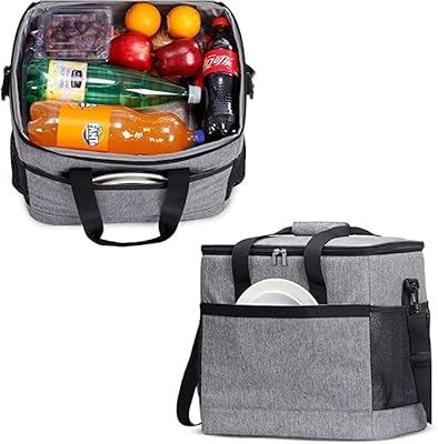 Nayzak 30L isothermal bag, Flexible portable ice cream 18L, waterproof isothermal bag, ice cream maker for travel, picnic on the beach, shopping campsite, gray.. DIAYTAR NIGERIA: Where smart shoppers find everything they need at prices they can afford.