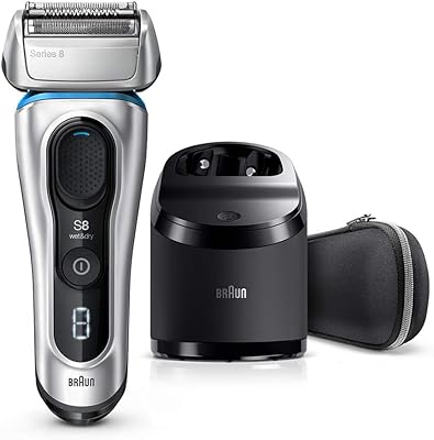 Braun 8390cc razor, Braun Series 8,8390cc electric for men, humid and dry, with cleaning and loading station and travel case, silver,.. One platform, all your needs — DIAYTAR Nigeria delivers quickly.