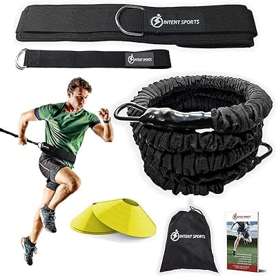 Intent Sports Training Set of 360 degrees. 36 kg elastic racing belt (size). solo or partner. Multisports maximum force, speed! E-book!.. Discover endless possibilities with DIAYTAR NIGERIA's extensive product range and affordable shipping.