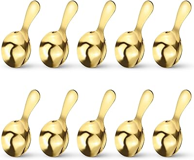 10 spoon pieces to tasting desserts, spoons to take 3.55 inches in stainless steel food quality in short sleeves - pass in the dishwasher, golden coffee spoons for the house, the kitchen and the restaurant.. Get the deals you love and the delivery speed you need at DIAYTAR Nigeria.
