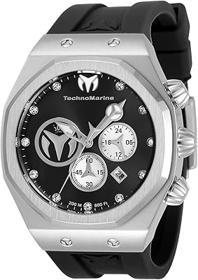 Quartz technomarine watch reef sun tm-520000 for men, black, black.. Experience retail convenience with DIAYTAR NIGERIA's comprehensive platform and 5-8 day nationwide shipping.