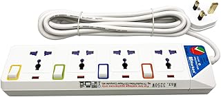 Sister-A standard Electric Multipriper, British socket, capacity 13 amps, four lanes, 4 sockets with fusible protector, with 3-meter cable.. Say goodbye to limited options and long shipping times. DIAYTAR Nigeria delivers variety, quality, and affordability straight to your door.