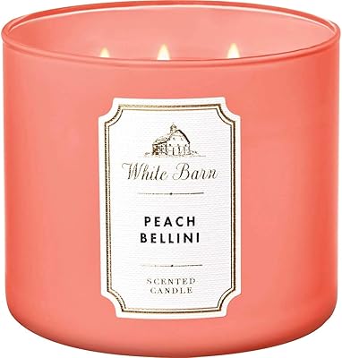 Bath & Body Works Beach Bellini Flagied Candle with 3 wicks, 411 g - with essential oils.. DIAYTAR NIGERIA connects Nigerians with quality products at affordable prices, delivered in 5-8 days nationwide.